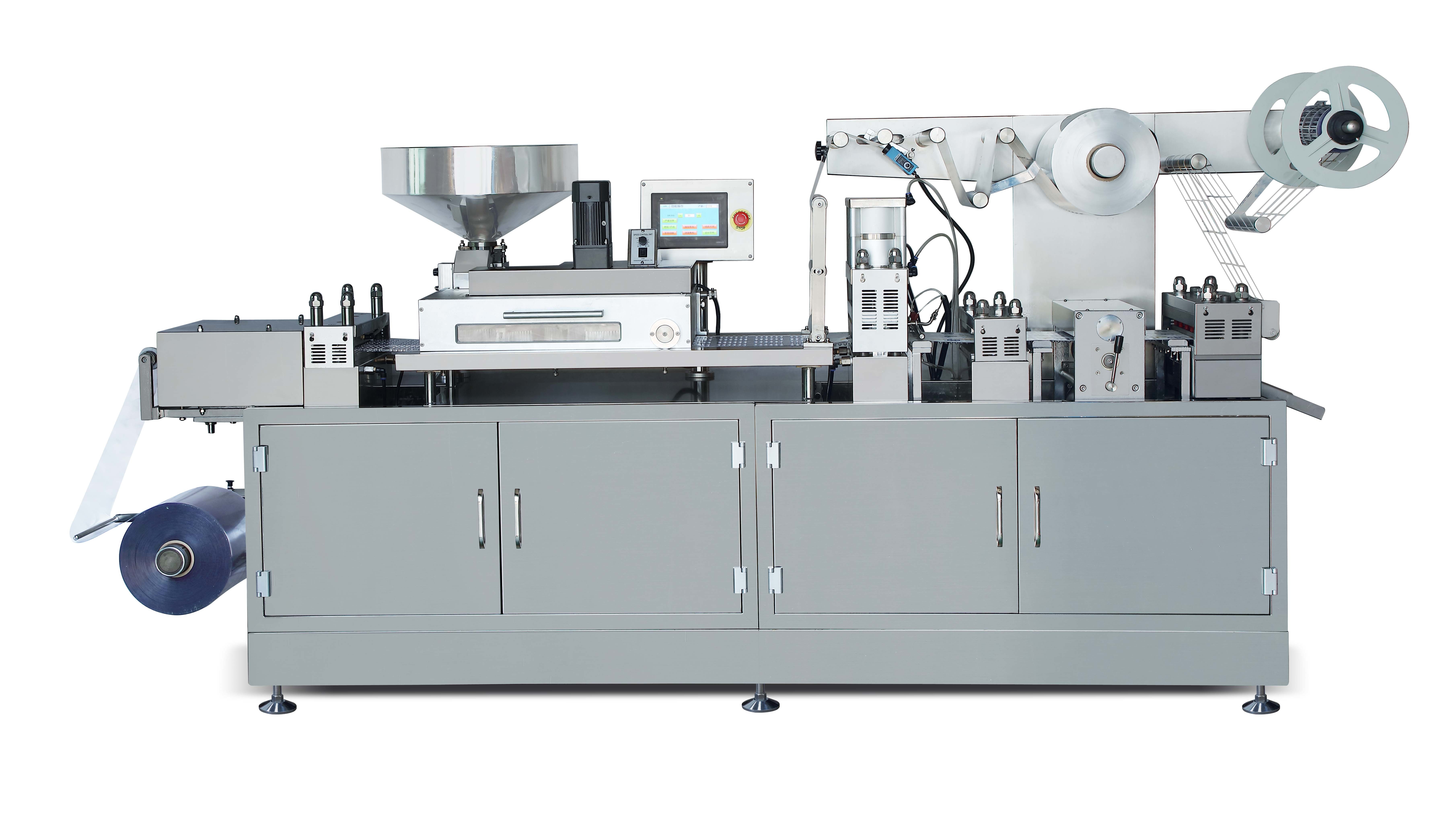 एल्यूमीनियम प्लास्टिक स्वचालित ब्लिस्टर पैकिंग मशीन DPP-140A